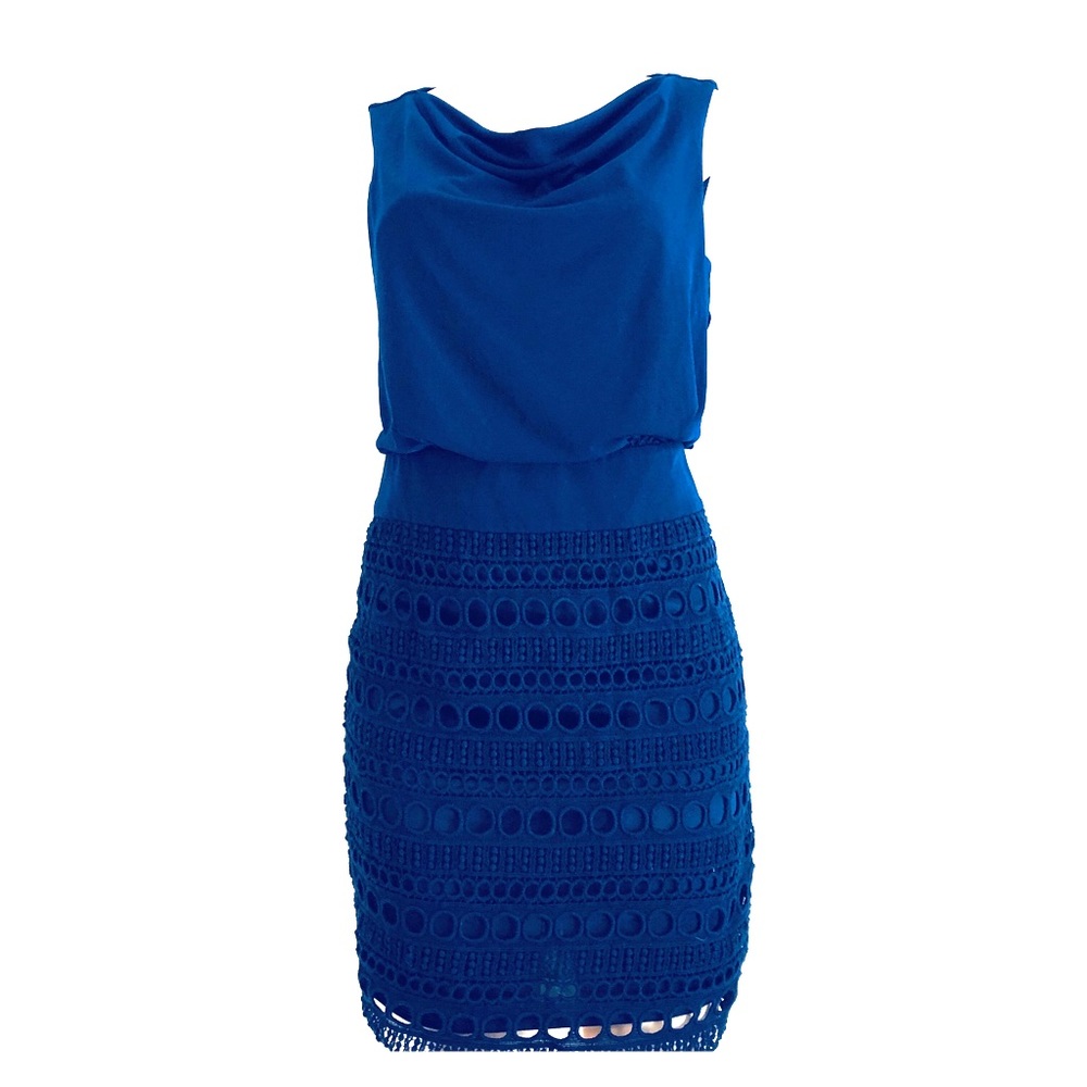Laundry: Sleeveless Blue Dress